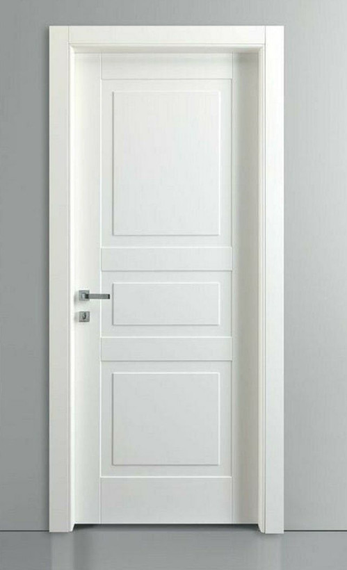 درب داخلی روکش رنگ سه قاب